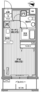 下井草3分賃貸マンション間取り