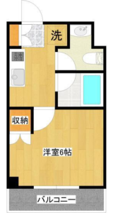 パティオ中野213賃貸マンション間取り