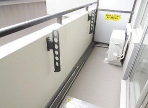 中野桃園シティハウス412　バルコニー