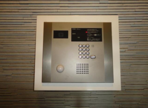 アークコミュー阿佐谷　303　エントランス　オートロック板