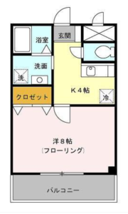 マローネ井草　203　間取り図