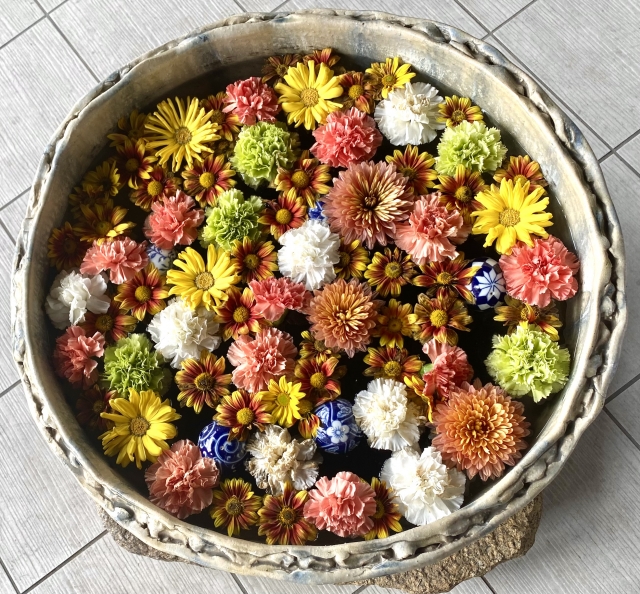 沢山のお花