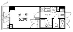 グランヴァン荻窪　402　間取り図