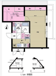 トーシンフェニックス中野新橋パインアイル502 　間取り図