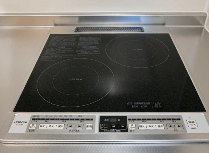 ミュージション野方brio　402　システムキッチンIHクッキングヒーター二口コンロ