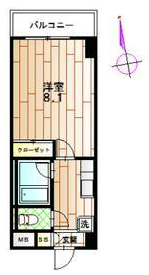高円寺南4丁目女性専用賃貸マンション 間取り図