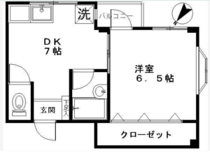 シティ・ソレイユⅡ302 間取り図
