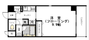 アークコミュー阿佐谷　303　間取り図