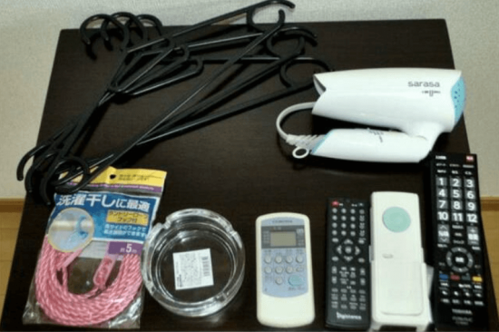 備え付き備品