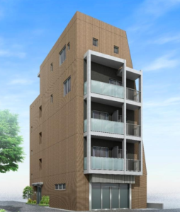 一真舎203 建物外観図