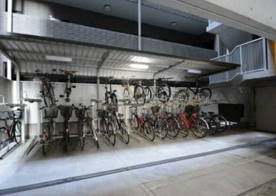 自転車置き場☆