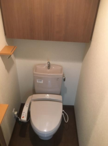 ルーブル中野新橋参番館　403　トイレ