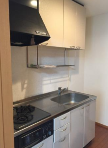 ボヌール高円寺402　キッチンガス二口コンロ