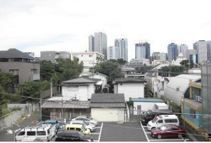 ライズ中野新橋401 バルコニーからの景観