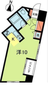 オーミイースト 902 間取り図