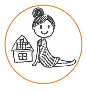 女性のためのあつまる不動産のキャラクター ま~るちゃん 女性のためのあつまる不動産のキャラクター ま~るちゃん