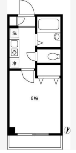 Jレジデンス中野403 間取り図