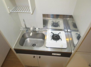 グランヴァン荻窪　402　グランヴァン荻窪　402　システムキッチンガス一口コンロ